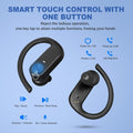 Wireless Earbuds 40H Playtime 8H Continuous Playtime Bluetooth Ear Buds, IPX6 Waterproof Stereo Sound Bluetooth Wireless Headphones with