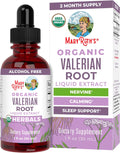 Maryruth Organics Valerian Root Liquid Drops | 2 Month Supply | Sugar Free | USDA Organic Valerian Root Drops | Support Sleep | Calm and Stress