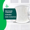 Scotch-Brite Greener Clean Non-Scratch Scrub Sponge, Sponge for Washing Dishes, Cleaning Kitchen, Superior Performance and Made with Sustainable