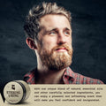 Striking Viking Beard Butter - Non-Greasy Moisturizer with Natural Ingredients (Vanilla, 4Oz) - Keep Your Beard Hydrated and Refreshing
