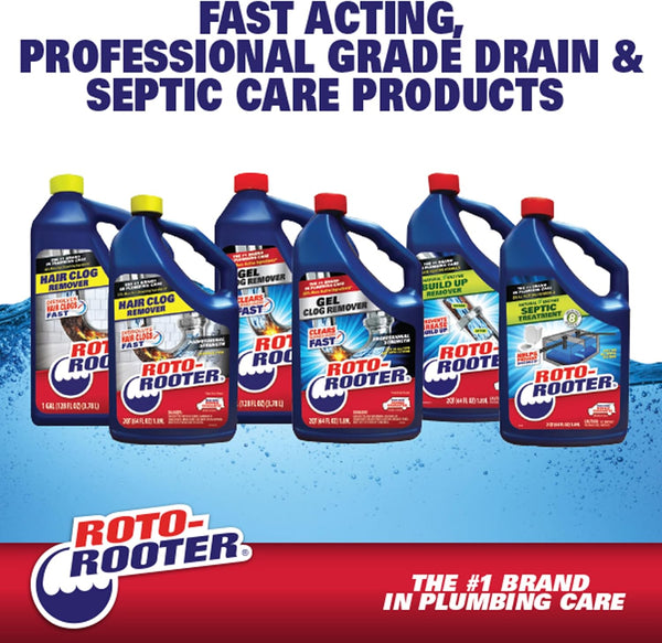 351271 Build-Up Remover Drain Cleaner, 64 Oz