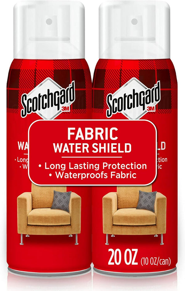 Scotchgard Fabric Water Shield, Water Repellent Spray for Spring and Summer Clothing and Household Upholstery Items, Long-Lasting Protection for