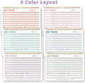 Habit Tracker Calendar, Daily Weekly Goal and Habit Tracker Journal, 12 Months Undated Habits Tracker Planner with Spiral Binding, Boost