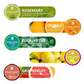 40 PCS Shower Steamers Aromatherapy for Women or Men, 10 Scents Organic with Rose Lavender Mint Watermelon Eucalyptus Lemon Rosemary Grapefruit,