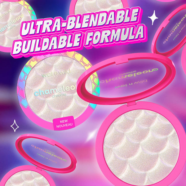 Wet N Wild Hello Kitty Highlighter, Multi-Dimensional Glow with Iridescent Pearls, Silky-Smooth Buildable & Blendable Formula, Cruelty-Free &