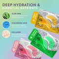 Livaclean 24K Gold under Eye Patches (30 Pairs), Eye Mask, Collagen Skin Care Products, Eye Patches for Puffy Eyes, Eye Masks for Dark Circles and