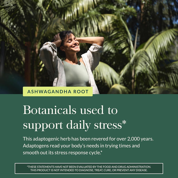 Gaia Herbs Ashwagandha Root - Made with Organic Ashwagandha Root to Help Support a Healthy Response to Stress, the Immune System, and Restful