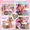 Diakud Gifts for 6 7 8 9 10 11 12 Year Old Girls, Diamond Art Kits Arts and Crafts for Kids Ages 8-12 Toys for Girls 10-12 Years Old Jewellery Box