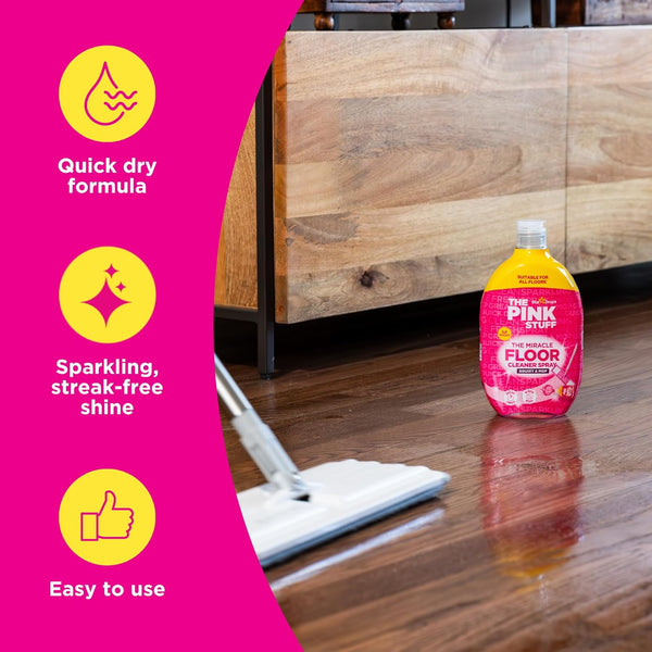 Stardrops - the Pink Stuff - the Miracle Floor Cleaner Spray - Squirt and Mop