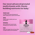 One a Day Womens Prenatal Advanced Complete Multivitamin with Brain Support* with Choline, Folic Acid, Omega-3 DHA & Iron for Pre, during and Post