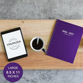 Ymumuda 2025 Planner - Monthly Planner 2025-2027, JUL.2025 to JUN.2027, 8.5" X 11", Large Planner with Spiral Bound, Perfect for School & Office