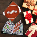 900 Pockets Football Card Binder, Trading Card Holder with Sleeves Card Collectors Album, Fit for Football Cards Baseball Cards Basketball Soccer