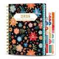 Ymumuda 2025-2026 Planner, 12-Month Daily Weekly Monthly Planner from JUL.2025 to JUN.2026, 8.4" X 6", Spiral Notebook with Stickers, Elastic