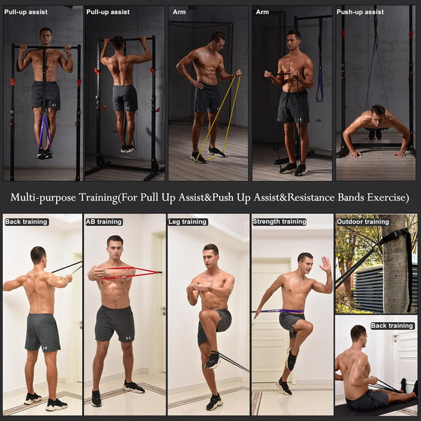 Ally Peaks Pull up Assistance Bands System,Up to 410 Lbs Assistance, Resistance Bands,Adjustable and Replaceable Pull up Assist Band,Assisted Pull