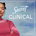 Secret Clinical Strength Antiperspirant Deodorant for Women, Stress Response, 3X Stress Protection, 72Hr Sweat & Odor Protection, PH Balancing