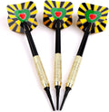 Maxmau Soft Tip Darts for Electronic Dartboard Plastic Point Dart with Standard Dart Flights 18 Darts