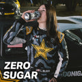Rockstar Pure Zero Energy Drink, Orange, 0 Sugar, with Caffeine and Taurine, 16Oz Cans (12 Pack) (Packaging May Vary)