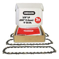 Oregon S56X3 3-Pack Advancecut Chainsaw Chains for 16-Inch Bar -56 Drive Links â Low-Kickback, Fits Husqvarna, Echo, Poulan, Wen and More