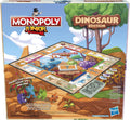 Hasbro Gaming Monopoly Junior Dinosaur Edition Game | Kids Board Games with Dino-Themed Toy Tokens | 2-4 Players for Boys & Girls | Ages 5+