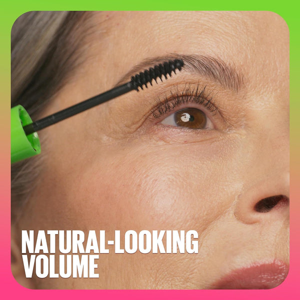Maybelline Great Lash Washable Mascara Makeup, Volumizing Lash-Doubling Formula That Conditions as It Thickens, Very Black, 2 Count