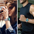Anlinser Magnetic Bands Compatible with Samsung Galaxy Watch 7/6/5/4/FE Band 44Mm 40Mm, Galaxy Watch 6 Classic 47Mm 43Mm/5 Pro 45Mm, Waterproof