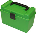 MTM H50-R-MAG Deluxe 50-Round Rifle Ammo Box 300 Win Mag 30-30 375 H&H 7Mm Rem Mag