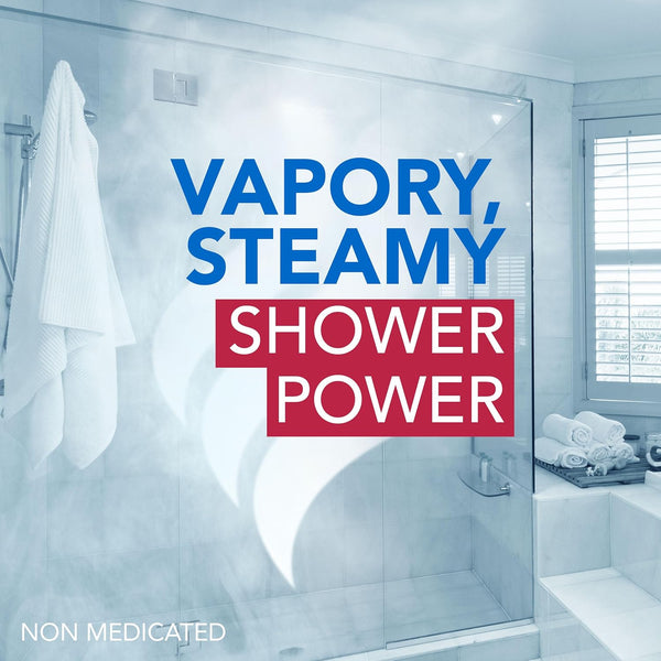 Vicks, VapoShower Plus, Shower Steamers, Eucalyptus Shower Steamer & Menthol Scent, Clean Dissolving Vapor Shower Tablets, Aromatherapy Shower