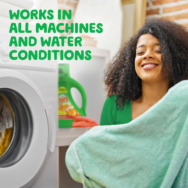Gain + Aroma Boost Liquid Laundry Detergent, Island Fresh Scent, 107 Loads, 154 Fl Oz, HE Compatible