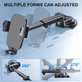 Phone Holder Car Mount for Iphone [Powerful Suction] Phone Mount for Car Dashboard Windshield Air Vent Universal Accessories [Thick Cases
