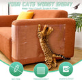FTSTC Anti Cat Scratch Furniture Protector, 12-Pack, Furniture Protectors from Cats Scratching, Heavy Duty Self-Adhesive Couch Protector for Cats,