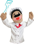 Melissa & Doug Chef Puppet (Al Dente) with Detachable Wooden Rod