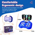 Fast-Push Puzzle Games | Electronic Bounce Fidget Toys | Educational Early Learning for Ages 3-12 | Boys & Girls | Navy Blue | Birthday & Party Gifts