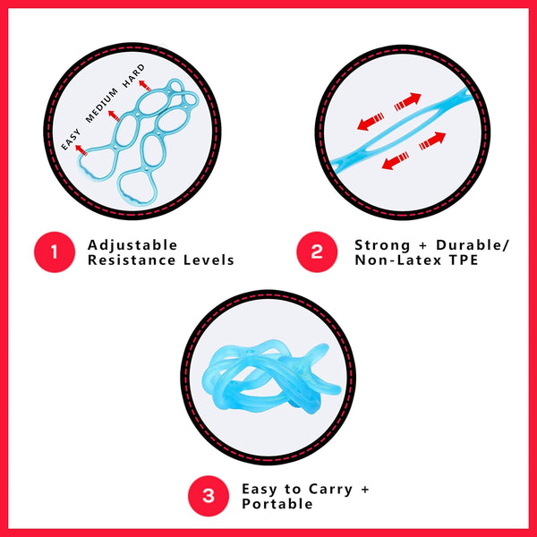 Walk at Home Workout Bands 7 Ring Adjustable Resistance Bands for Working Out Home Workout Walking Exercise Workout Bands Fitness Program Exercise