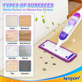 KEEPOW Power Mop Refill Pads for Swiffer, Power Mop Pads for Swiffer Power Mop Wood Floor Cleaning, Microfiber Power Mop Reusable Pads for