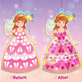 Imagimake Mirror Mosaic Princess & Unicorn Kids Art Set | DIY Art & Craft Kits | Foil Stickers for Kids | Travel Toys | Birthday Gift for Girls