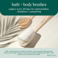 Ecotools Dry Body Brush, Cruelty-Free Bristles Exfoliate & Smooth Skin, Dry Brushing Removes Dry Skin, May Help Improve Circulation & Skin Tone,