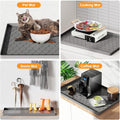 Silicone under Sink Mat 34" X 22", Kitchen Essentials and Gadgets, Shelf Liner and Cabinet Protector, Home Organizers and Storage, Waterproof