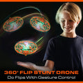 Force1 Scoot Skeet Mini Drone Electronic Shooting Game for Kids (Drone Only)- Hand Drones for Kids Compatible with Scoot Skeet LED Blaster,