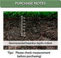 Joyhalo 12 Pack Plant Support Stakes, 16 Inch Plant Stakes for Outdoor Plants, Peony Cages and Supports, Peony Cage with 15 Pcs Twist Ties, Flower