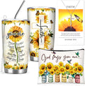 Christian Gifts for Women Faith, Sunflower Birthday Gifts for Women, Inspirational, Religious, Faith, Get Well Soon, Gifts for Mom, Wife, Friend,