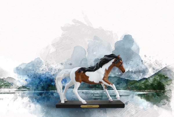 Enesco the Trail of Painted Ponies Dreamer Horse Figurine, 7.3 Inch, Multicolor