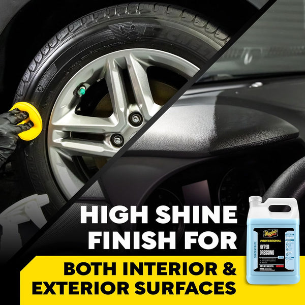 Meguiar'S D17001 Hyper Dressing - 1 Gallon â Give Your CarâS Trim Pieces the Best Shine & Gloss