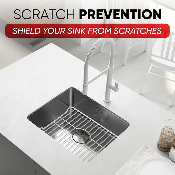 Better Houseware Small White Sink Protector