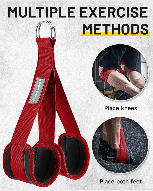MANUEKLEAR Heavy Duty Resistance Bands for Pull Ups, Pull up Assistance Bands with Scale Tracking Feature, Adjustable Pull up Assist Band with