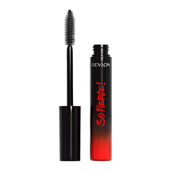Revlon Mascara, so Fierce Eye Makeup, Lasts up to 24 Hours, No Clump, Smudge-Proof, Flake-Free, 701 Blackest Black, 0.25 Fl Oz