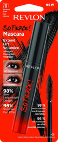 Revlon Mascara, so Fierce Eye Makeup, Lasts up to 24 Hours, No Clump, Smudge-Proof, Flake-Free, 701 Blackest Black, 0.25 Fl Oz