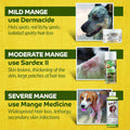 HAPPY JACK Mange Medicine & Treatment for Dogs & Horses - Brings Soothing Itch Relief to Severe Mange, Fungi, Allergies, Eczema & Most Dog Skin