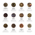 Teabloom Exceptional Loose Leaf Tea Chest, World'S Largest Tea Collection with 24 Varieties of USDA Certified Organic Black, Green, White, Oolong,