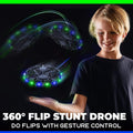 Force1 Scoot LED Hand Operated Drone for Kids or Adults - Hands Free Motion Sensor Mini Drones, Easy Indoor Flying Orb Ball Small UFO Toy for Boys