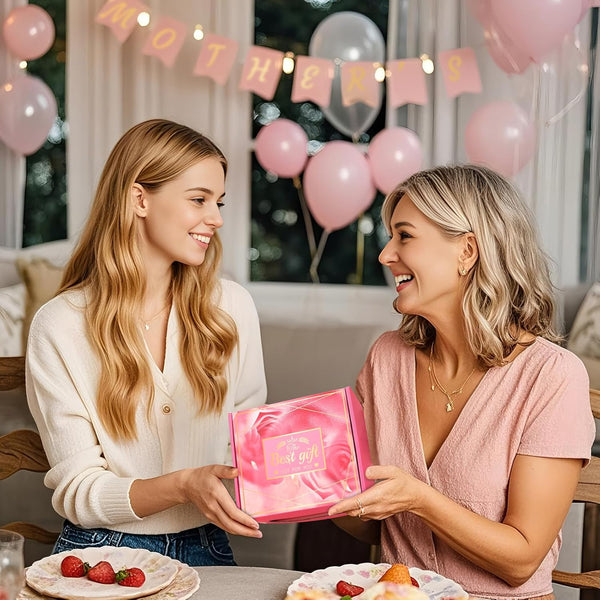 Gifts for Women, Mom, Wife, Girlfriend, Sister, Daughter, Grandma: Mothers Day Gifts, Happy Birthday, Christmas, Valentines Day, Pink Rose Spa
